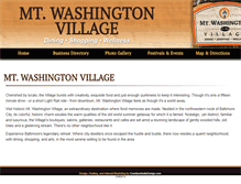 Tablet Screenshot of mountwashingtonvillage.com
